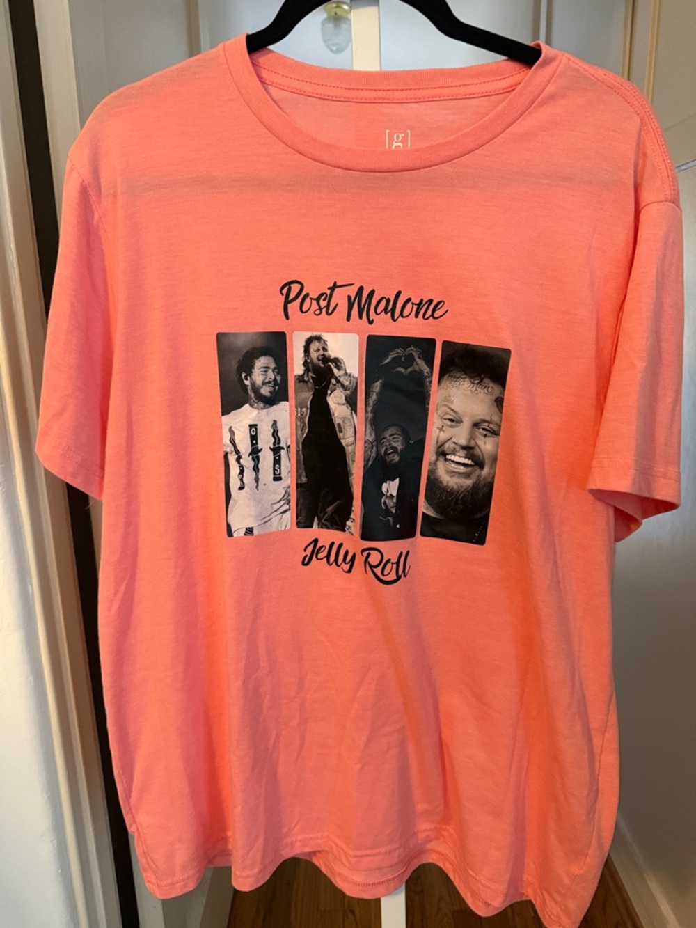 Post Malone x Jelly Roll Coral Graphic Tee